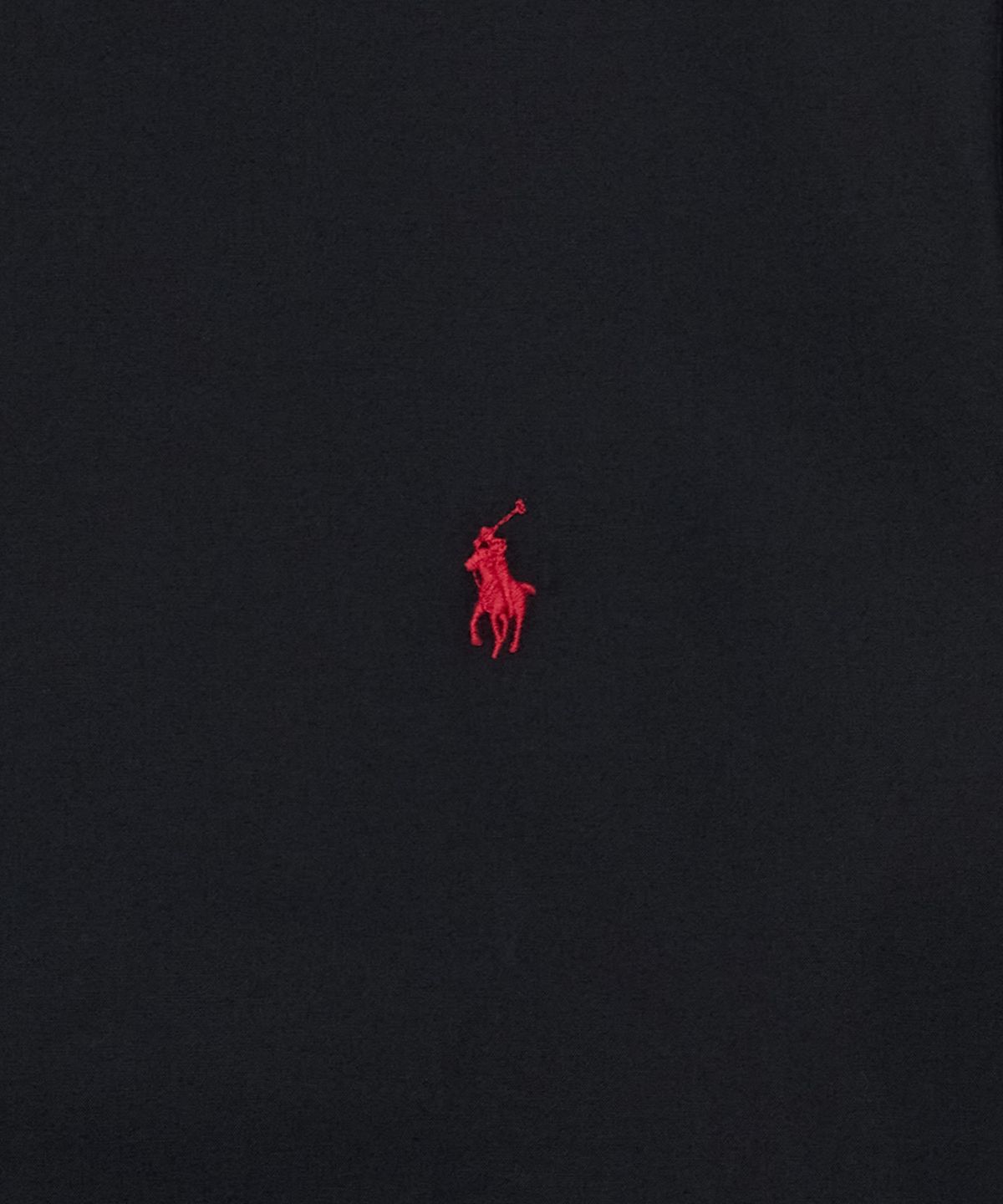 폴로 랄프 로렌(POLO RALPH LAUREN) 커스텀핏 스트레치 포플린 셔츠-블랙