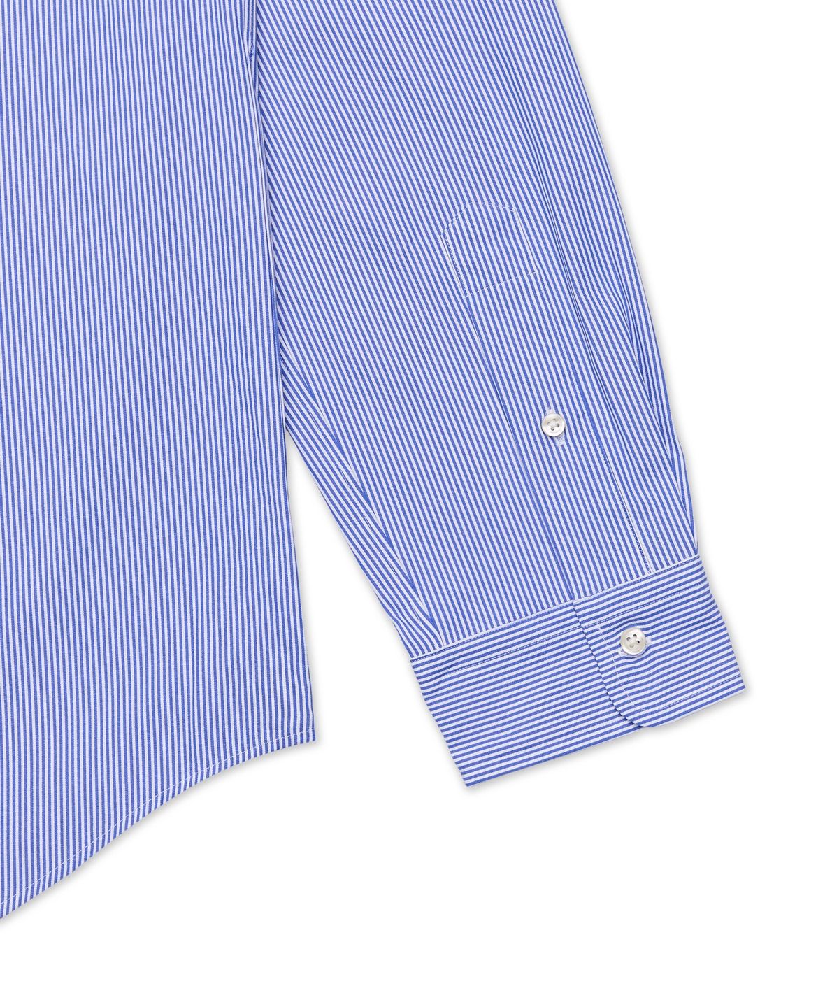폴로 랄프 로렌(POLO RALPH LAUREN) 커스텀핏 스트레치 포플린 셔츠-블루