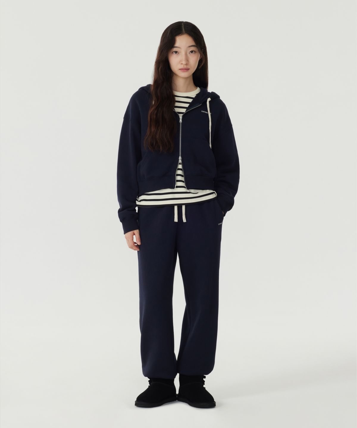 커버낫 우먼(COVERNAT WOMAN) 우먼 기모 조거 팬츠 (3Color)