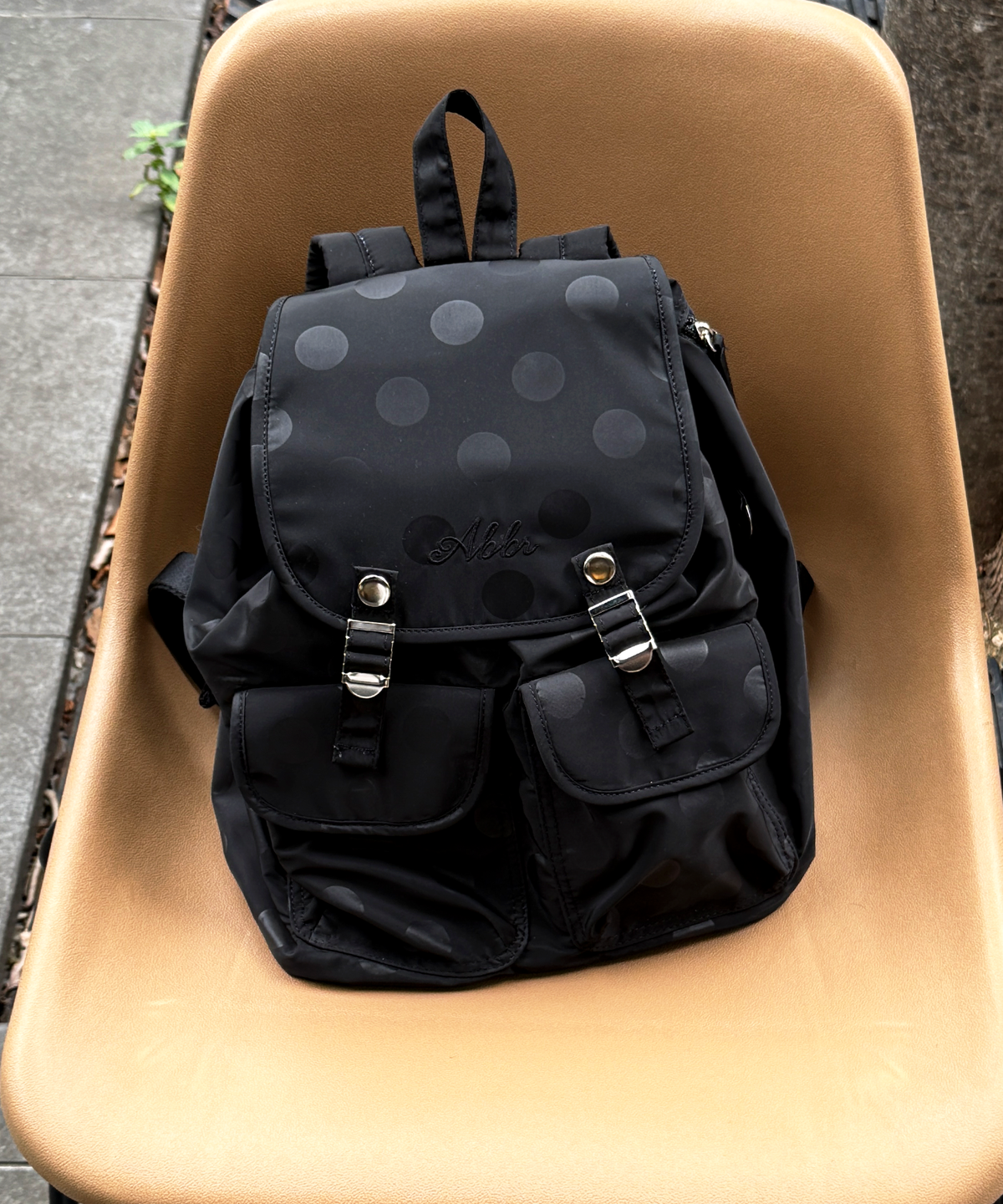 아브르(ABBR) Snap Mini Backpack_Large dot