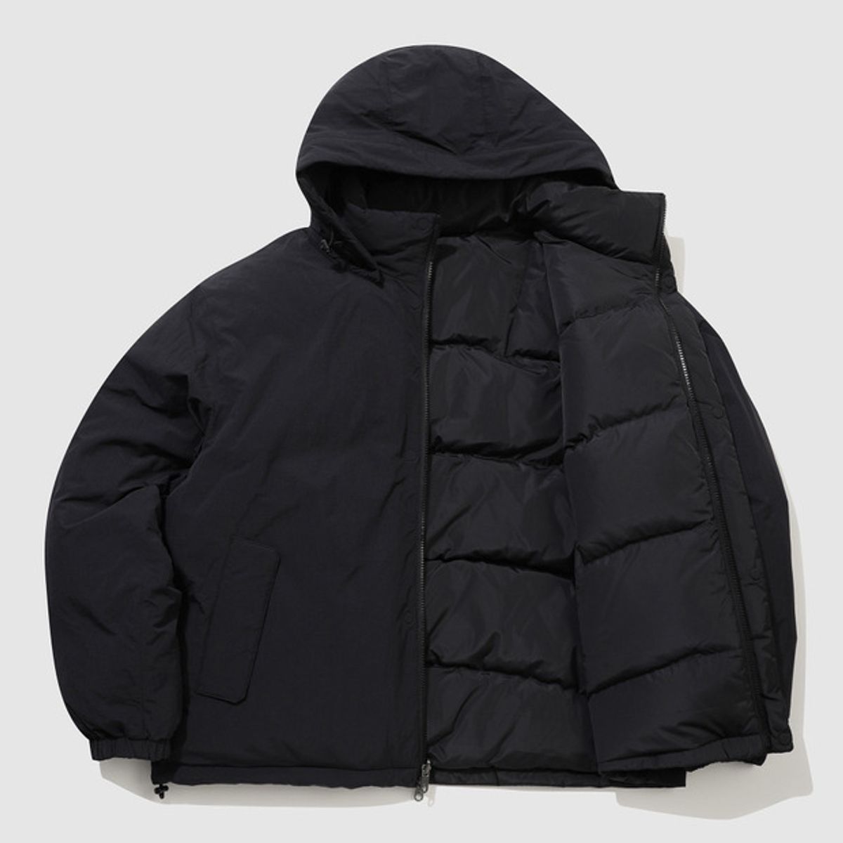 엄브로(UMBRO) 멀티유즈 리버서블 머스코비 덕 다운 자켓 블랙 UQ423CDJO2