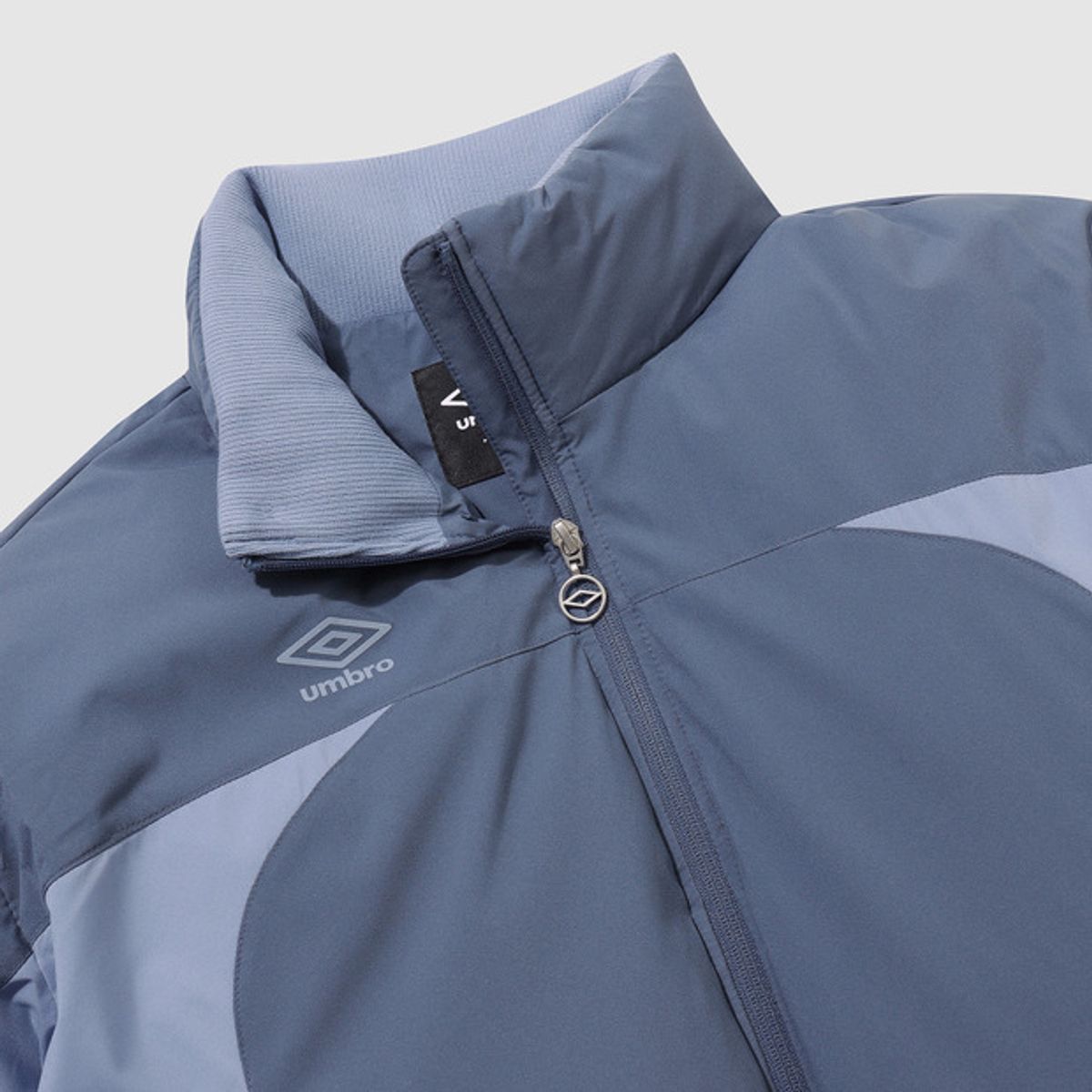 엄브로(UMBRO) 우먼스 스탠넥 패딩 자켓 블루 UQ422SPJO3