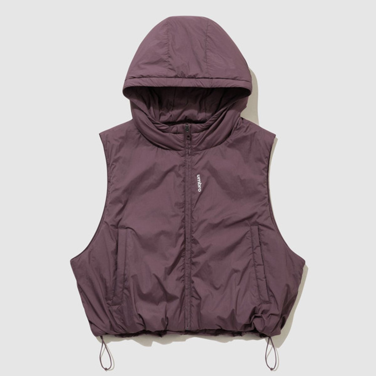 엄브로(UMBRO) 멜로우 우먼스 패딩 베스트 버건디 UQ422CPVO1