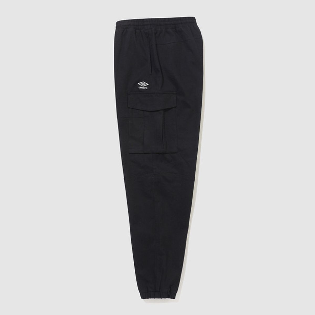 엄브로(UMBRO) 헤비 면트윌 카고 조거 팬츠 블랙 UQ423CPTN1