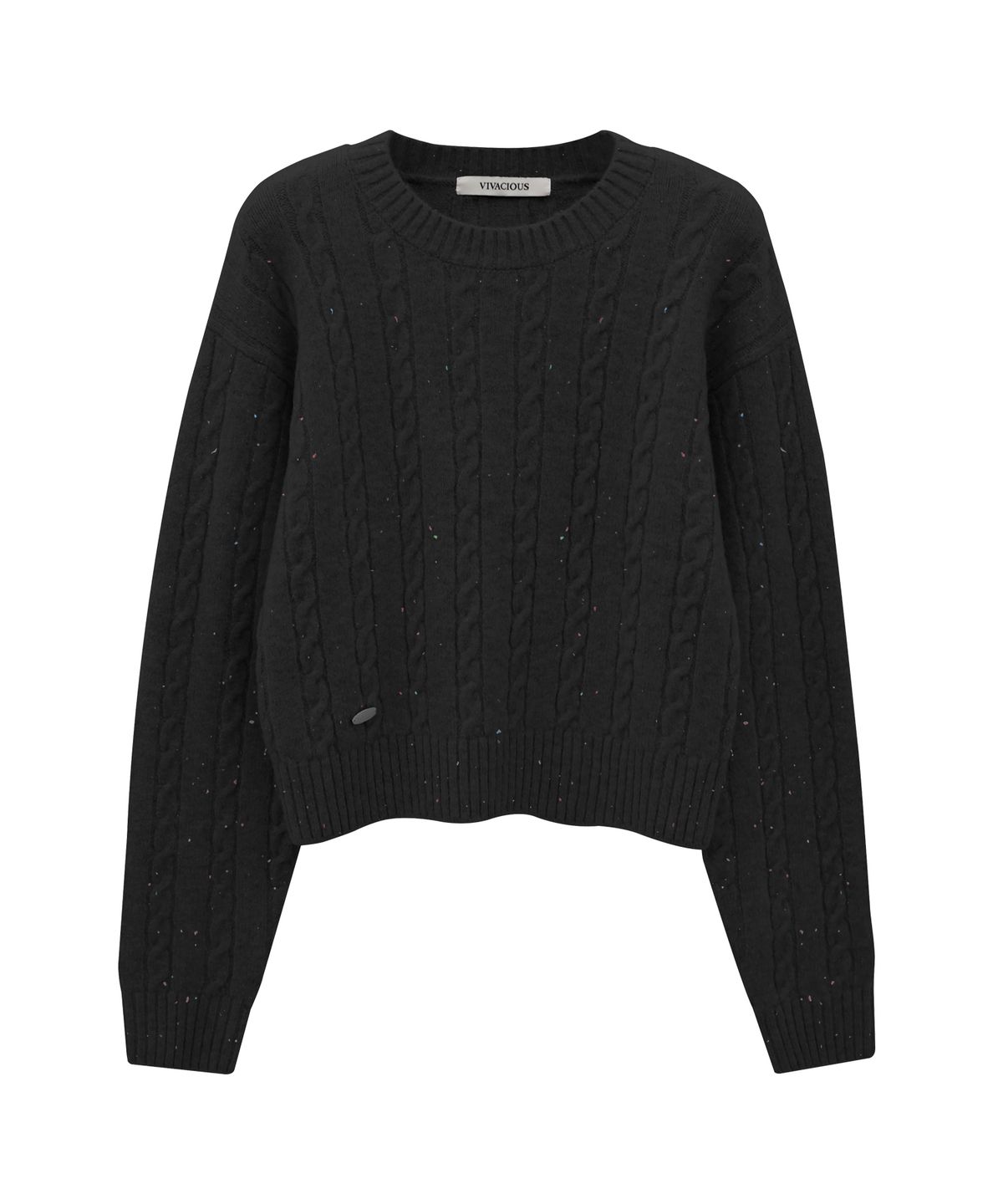 비바셔스(VIVACIOUS) Ecru Round Twist Knit_4Colors