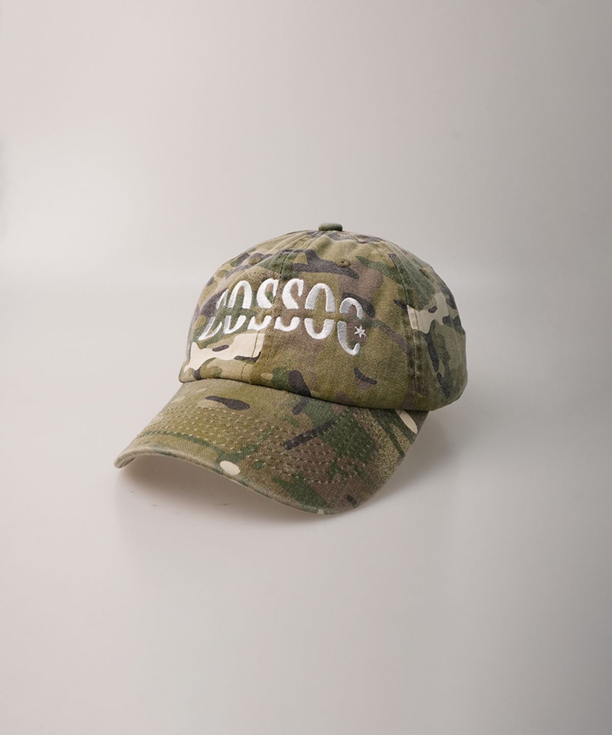 코소(COSO) 텍스트 로고 볼캡 (카모 4번)