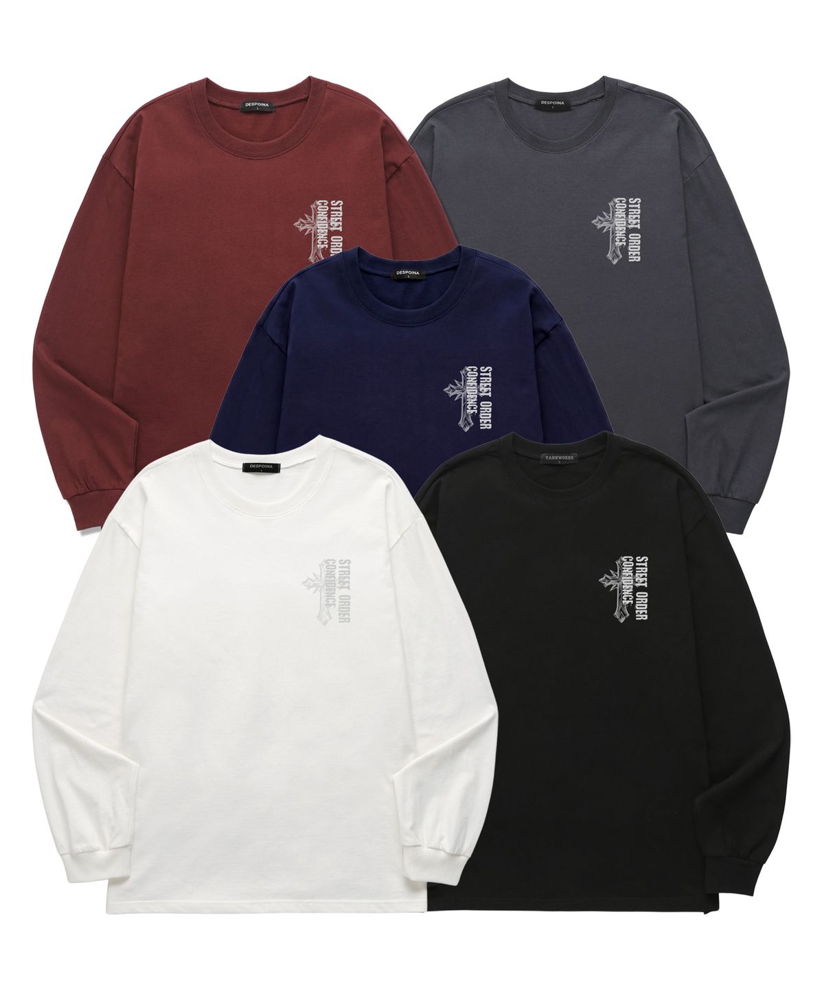 밴웍스(VANNWORKS) MINI CONFIDENCE 롱슬리브 (VLS0215) 블랙