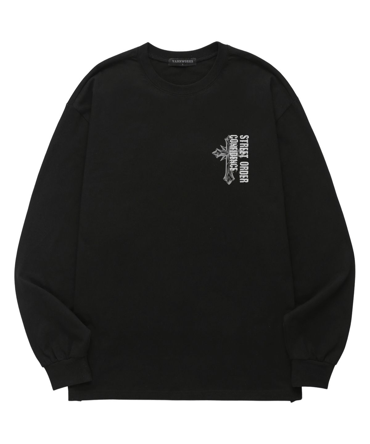 밴웍스(VANNWORKS) MINI CONFIDENCE 롱슬리브 (VLS0215) 블랙