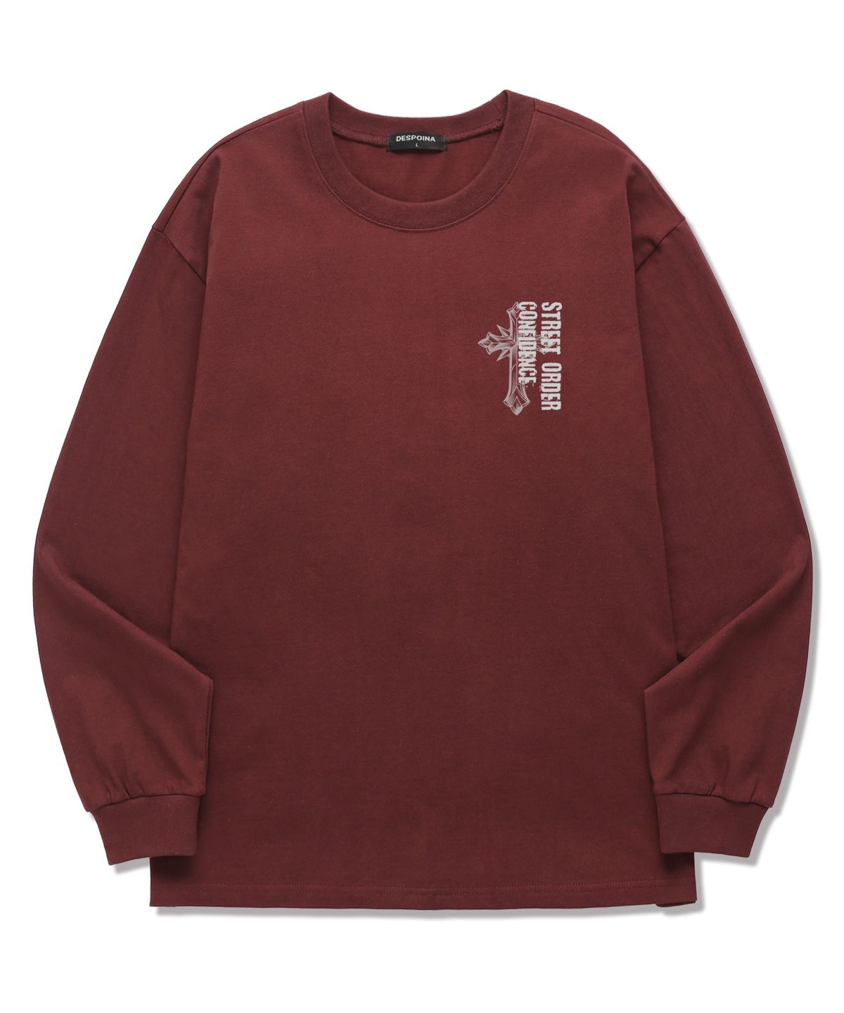 밴웍스(VANNWORKS) MINI CONFIDENCE 롱슬리브 (VLS0215) 버건디