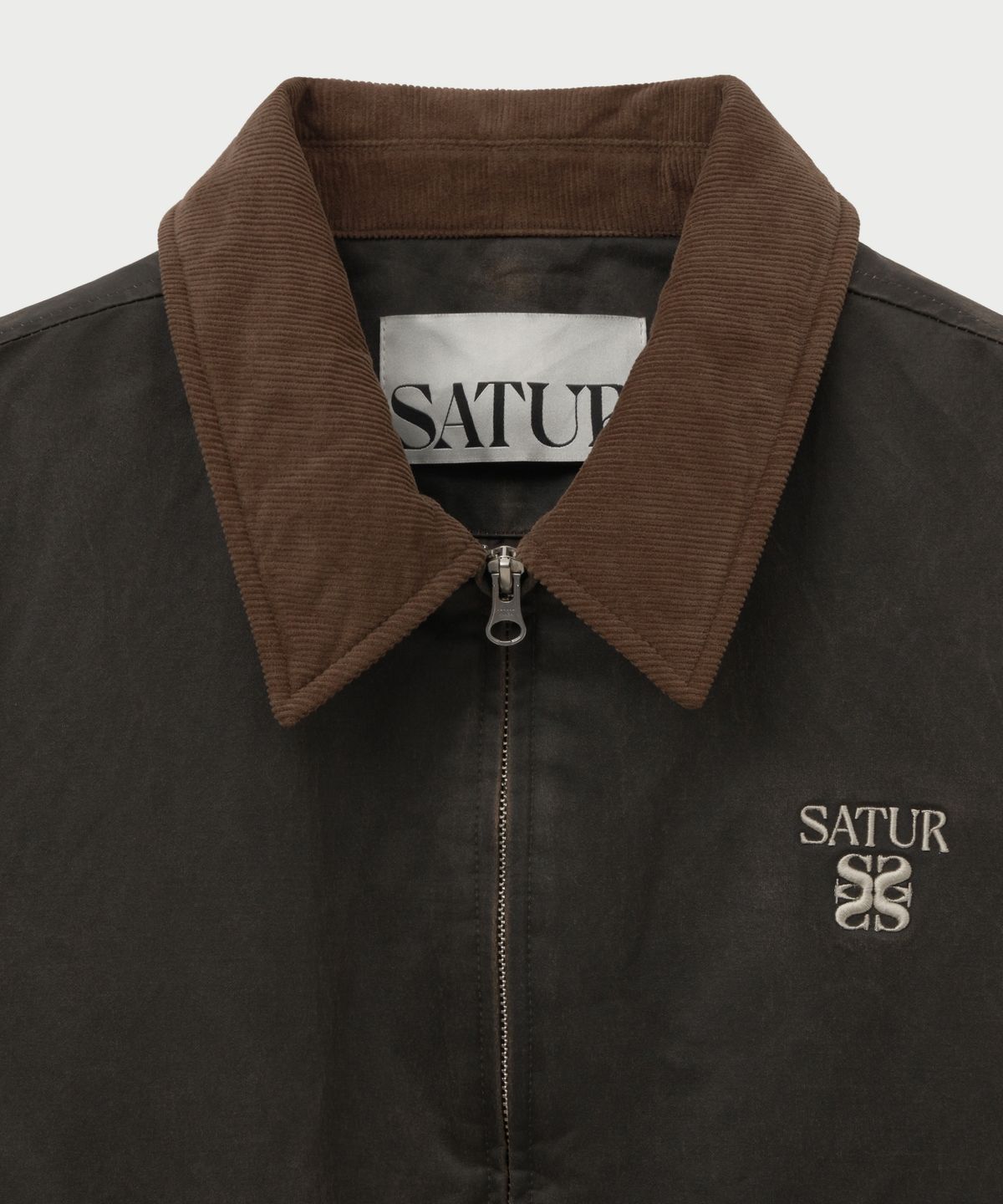 세터(SATUR) 마론 A-2 블루종 자켓 브라운