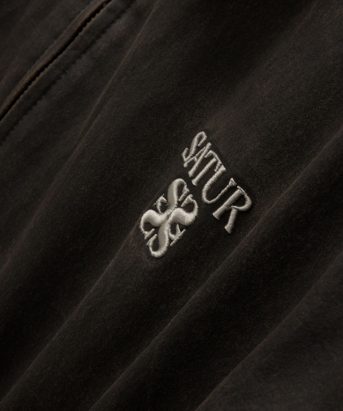 세터(SATUR) 마론 A-2 블루종 자켓 브라운