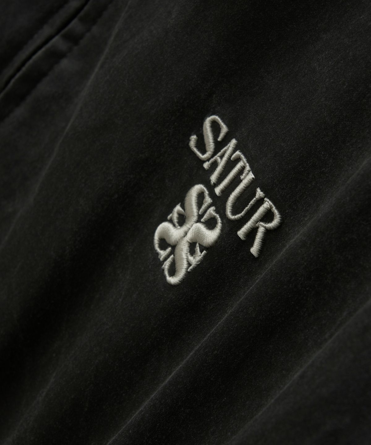 세터(SATUR) 마론 A-2 블루종 자켓 블랙