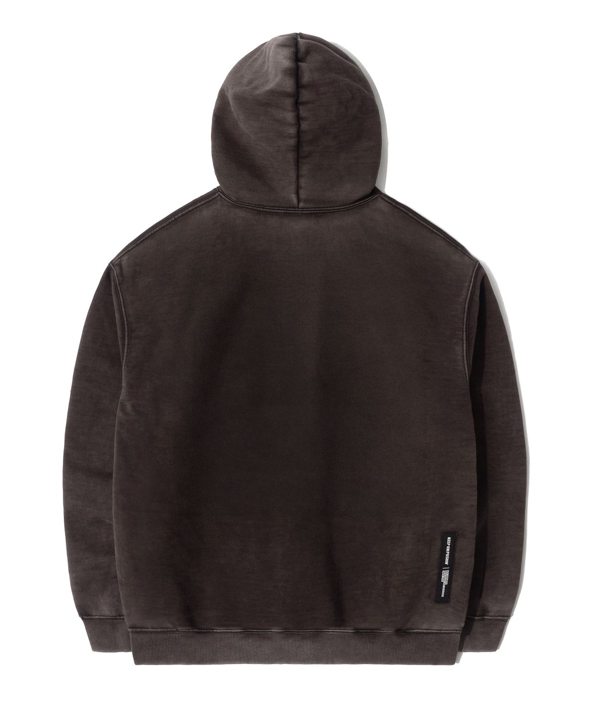 큐티에잇 가먼츠(QT8 GARMENTS) RG Another Place Washed Zip-up Hoodie (Black)