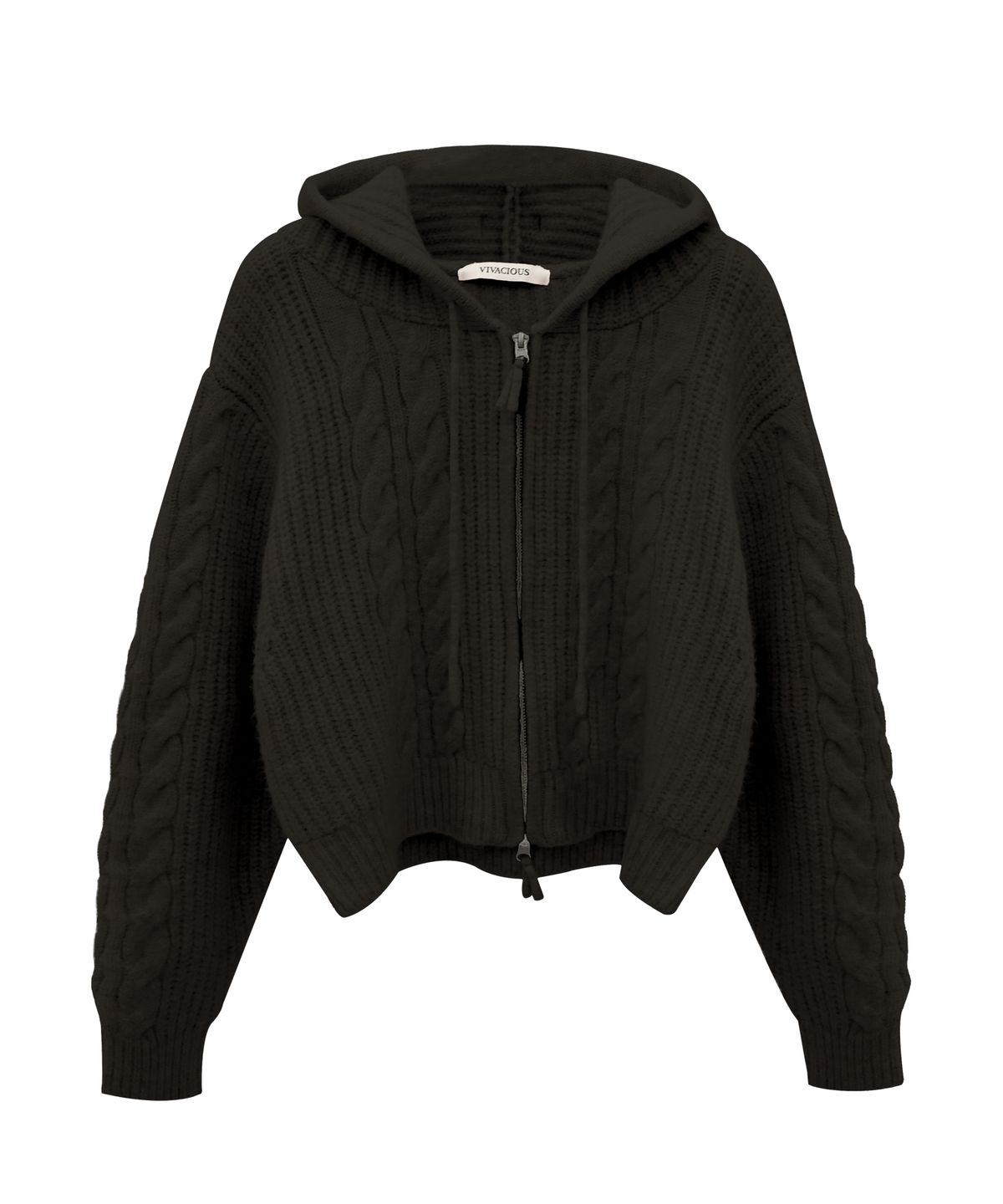 비바셔스(VIVACIOUS) Rose Mignon Hood Zip-up_3Colors