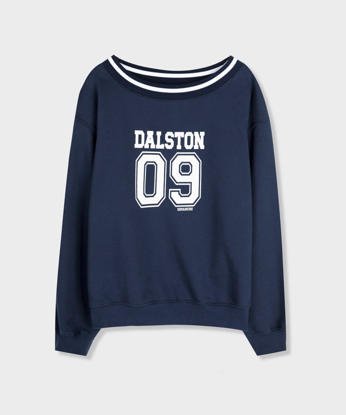 디망쉬(dimanche) Dalston Sweatshirt (navy)