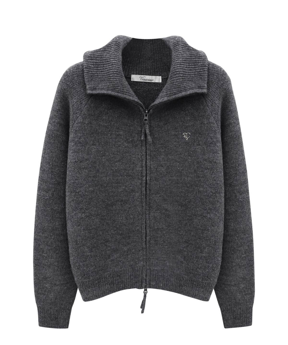 비바셔스(VIVACIOUS) Rose Mignon Zip-up_3Colors