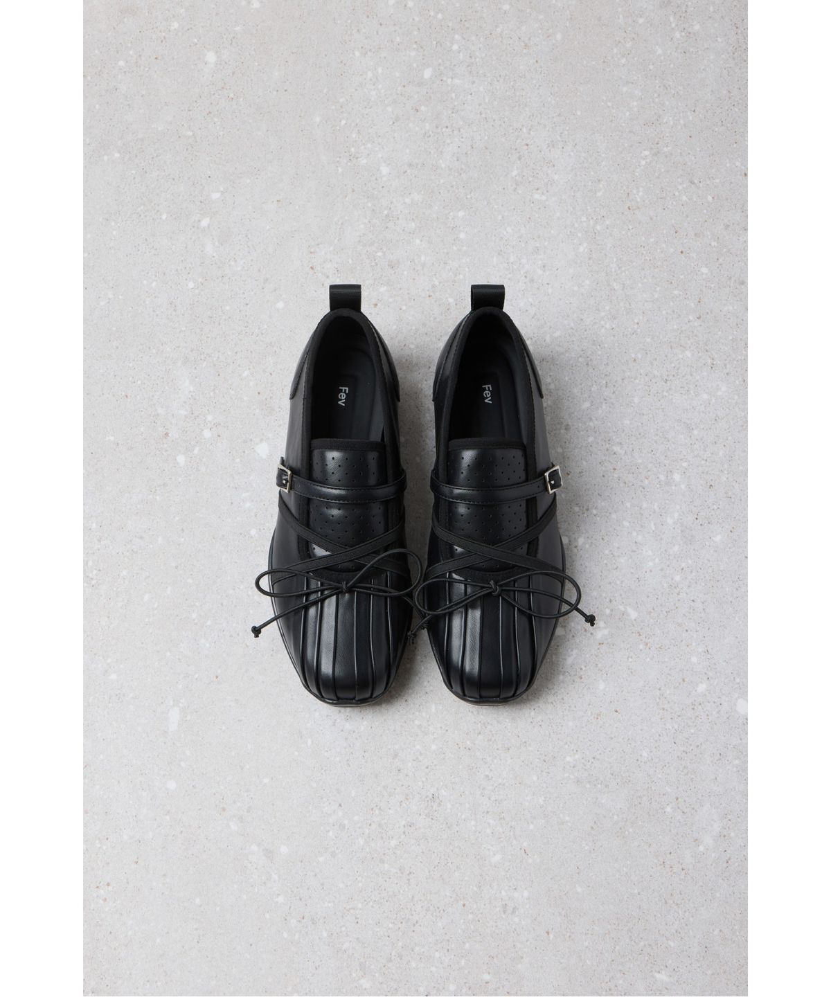 슈콤마보니(SUECOMMA BONNIE) Fev_Comfy vera ballet sneakers(black)_DE4DA25505BLK