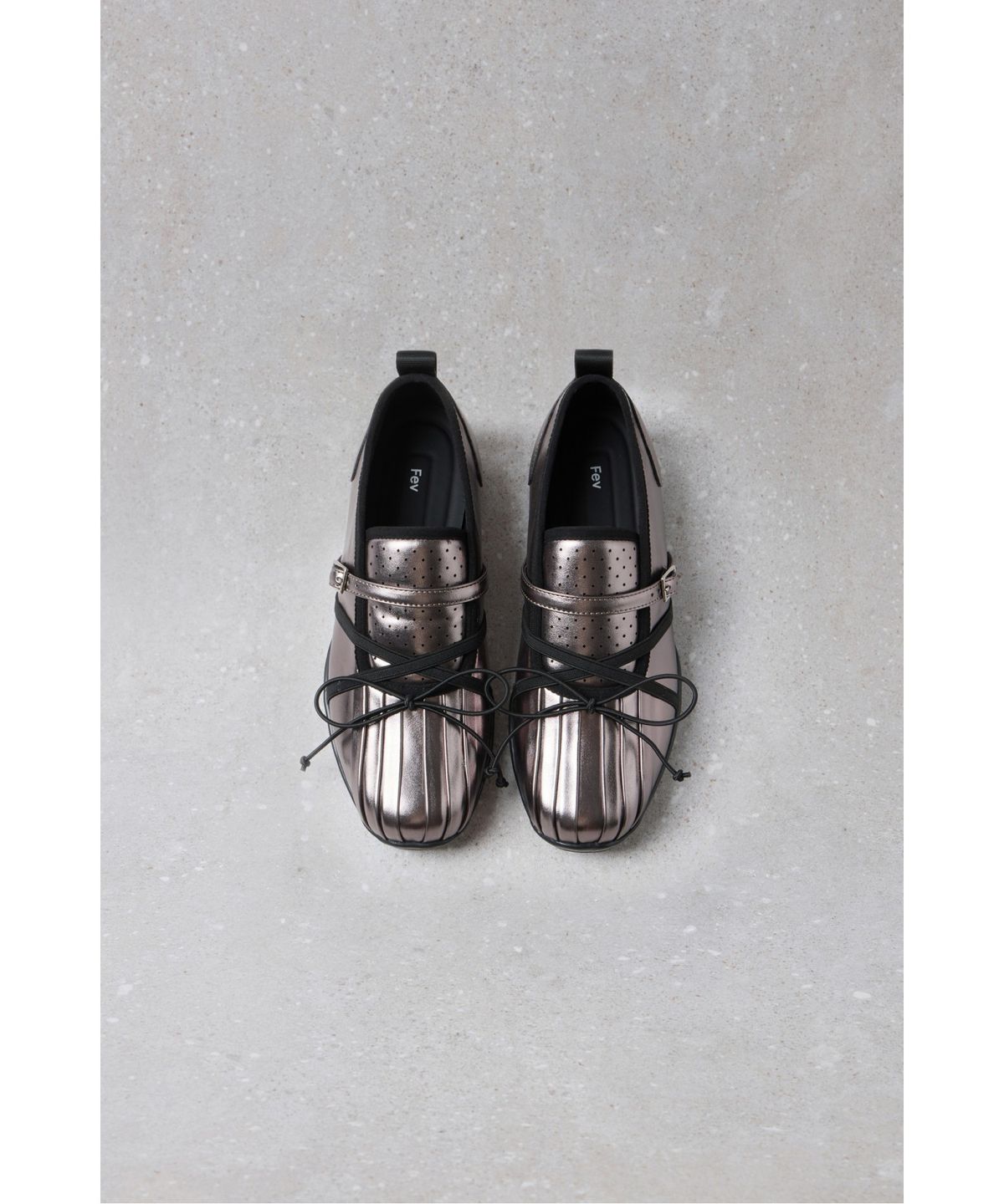슈콤마보니(SUECOMMA BONNIE) Fev_Comfy vera ballet sneakers(silver)_DE4DA25505SVX