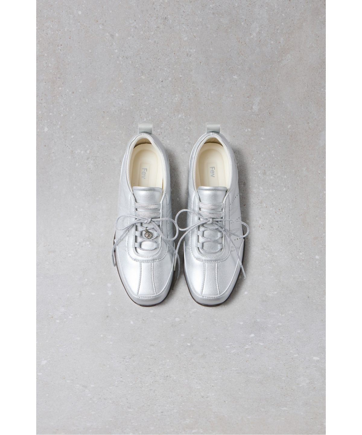 슈콤마보니(SUECOMMA BONNIE) Fev_Foil Sneakers(silver)_DE4DA25512SVX
