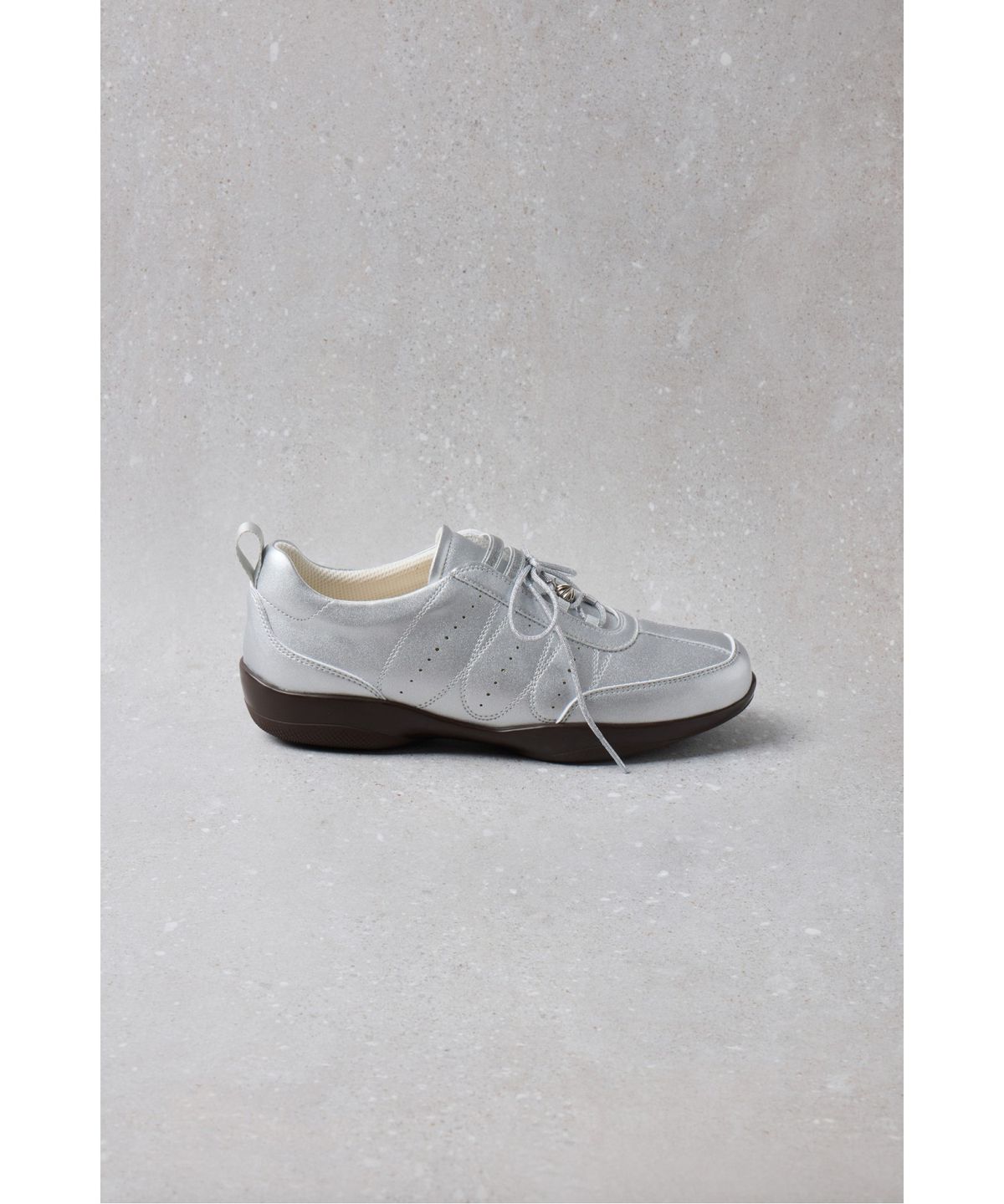 슈콤마보니(SUECOMMA BONNIE) Fev_Foil Sneakers(silver)_DE4DA25512SVX