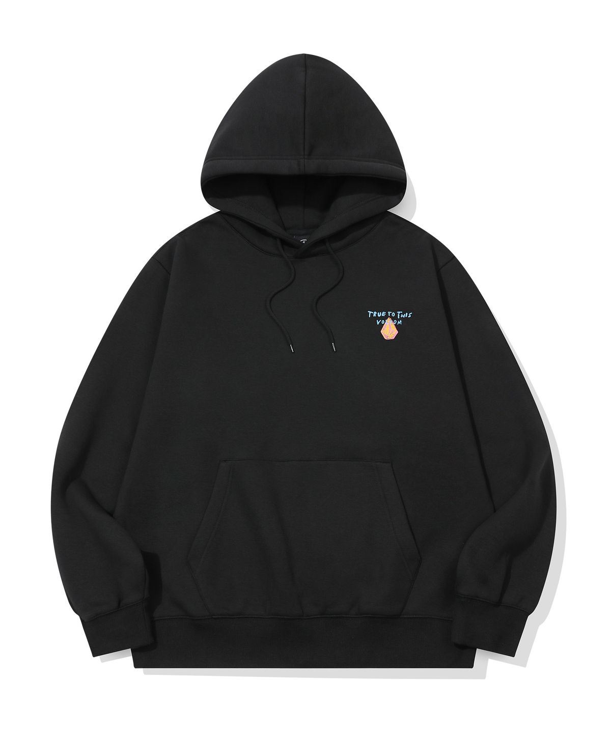 볼컴(VOLCOM) 브러시 레인보우 후드(블랙)