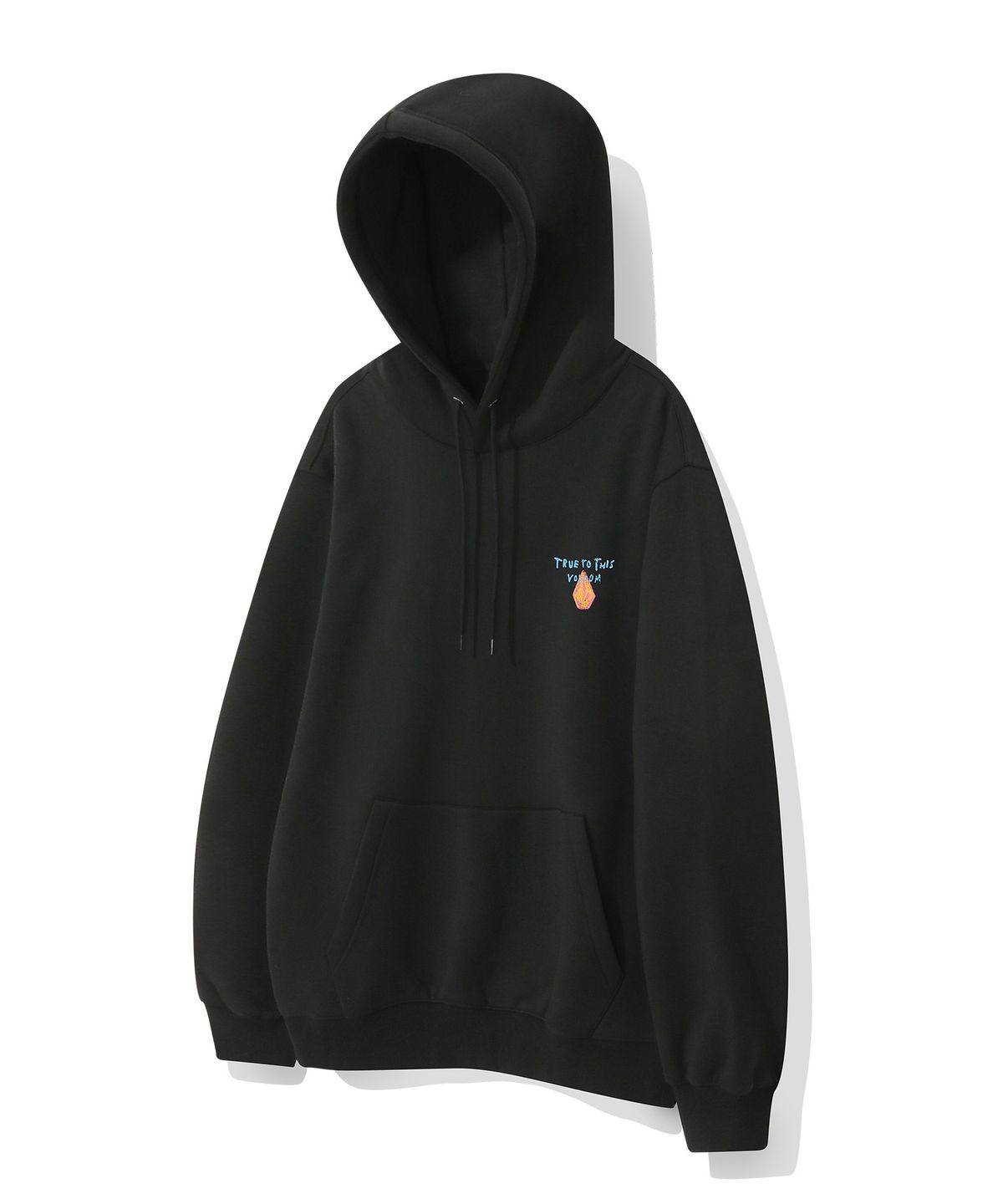 볼컴(VOLCOM) 브러시 레인보우 후드(블랙)