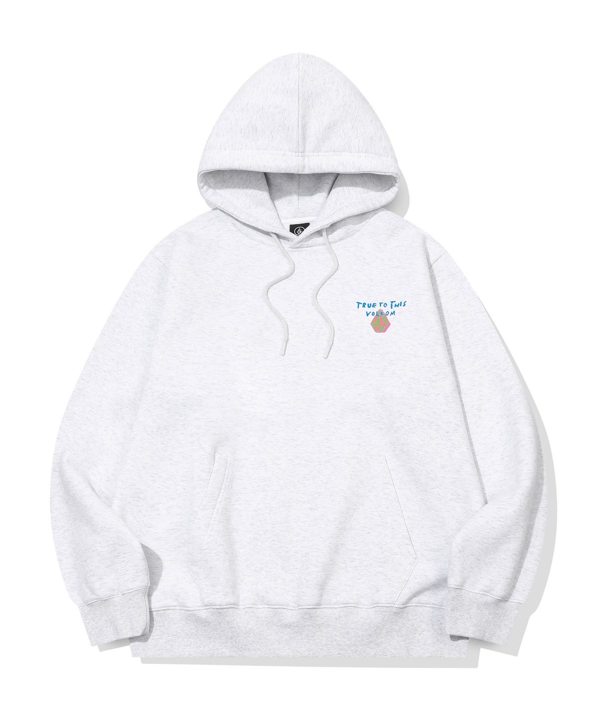 볼컴(VOLCOM) 브러시 레인보우 후드(아이스 그레이)