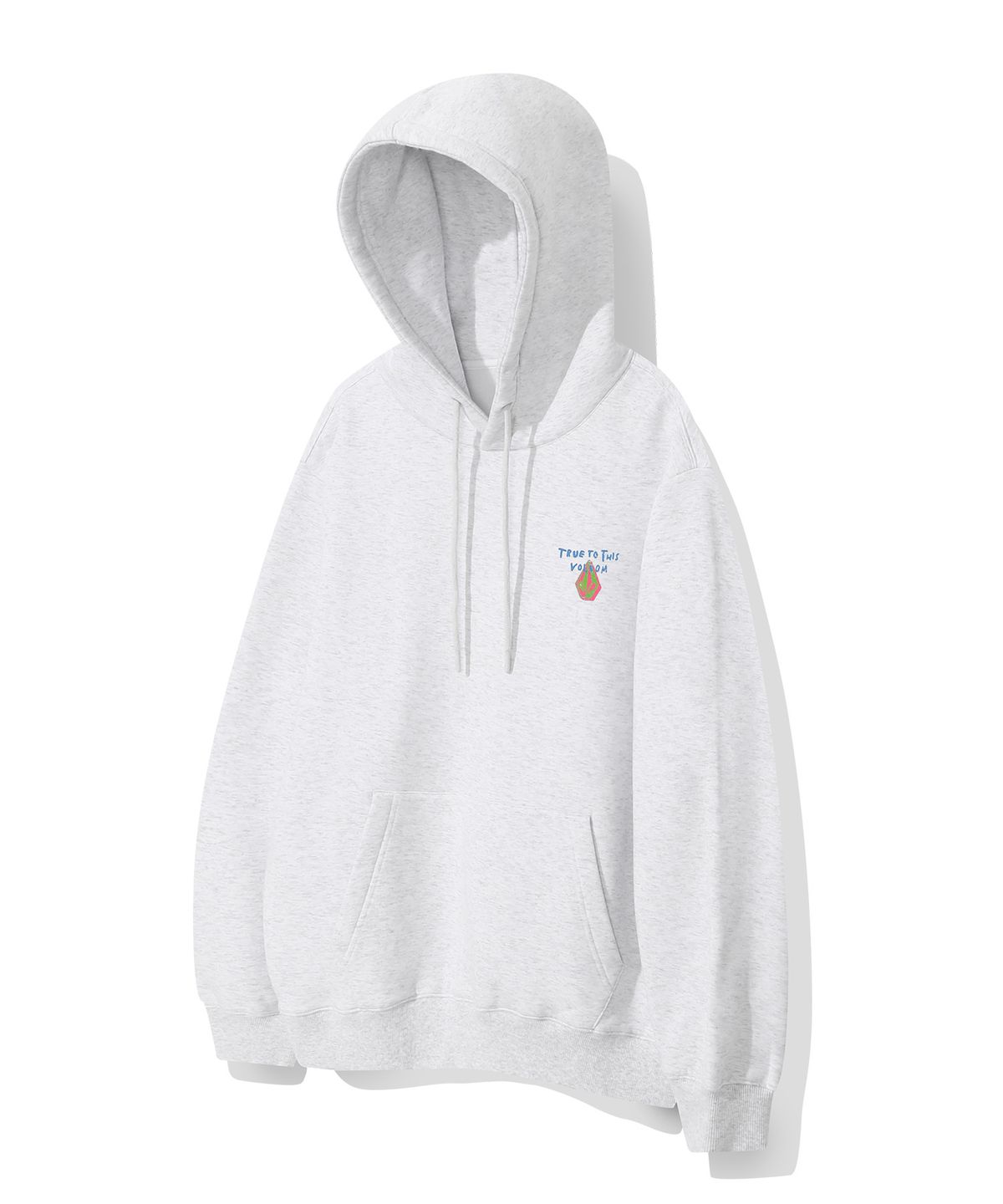 볼컴(VOLCOM) 브러시 레인보우 후드(아이스 그레이)