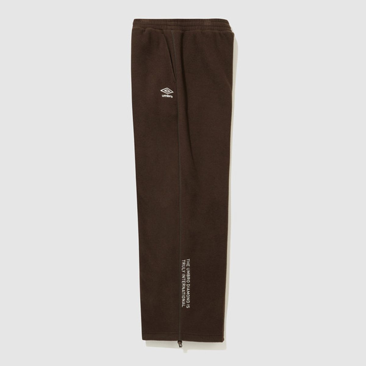 엄브로(UMBRO) 플러스플리스 2WAY 스트레이트 팬츠 브라운 UQ423CFPN1