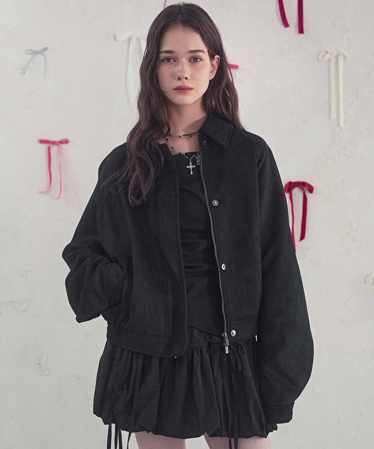 비바셔스(VIVACIOUS) Muse Jacket CHARCOAL