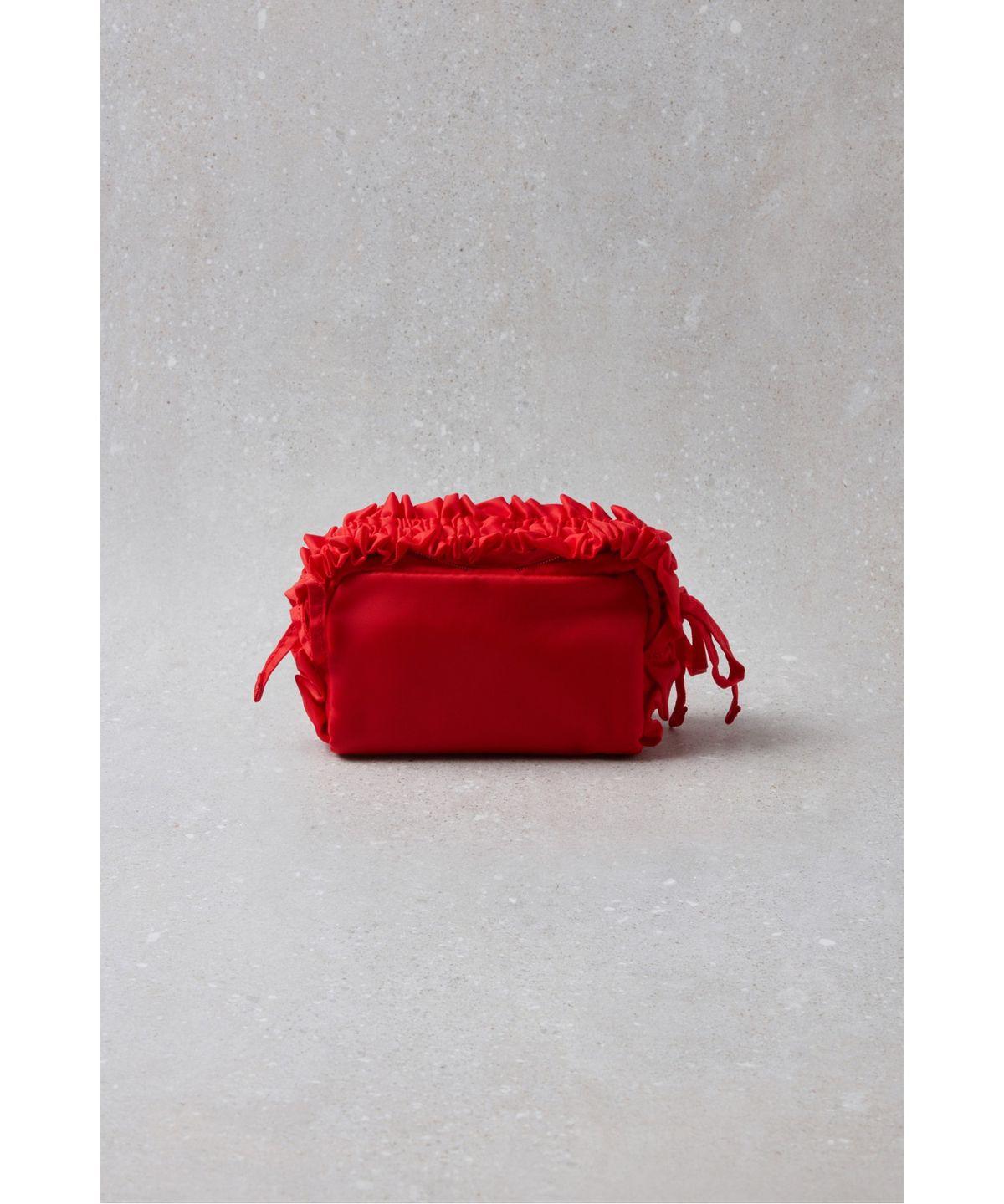 슈콤마보니(SUECOMMA BONNIE) Fev_Ruffle tiny bag(red)_DFBAA25503RED