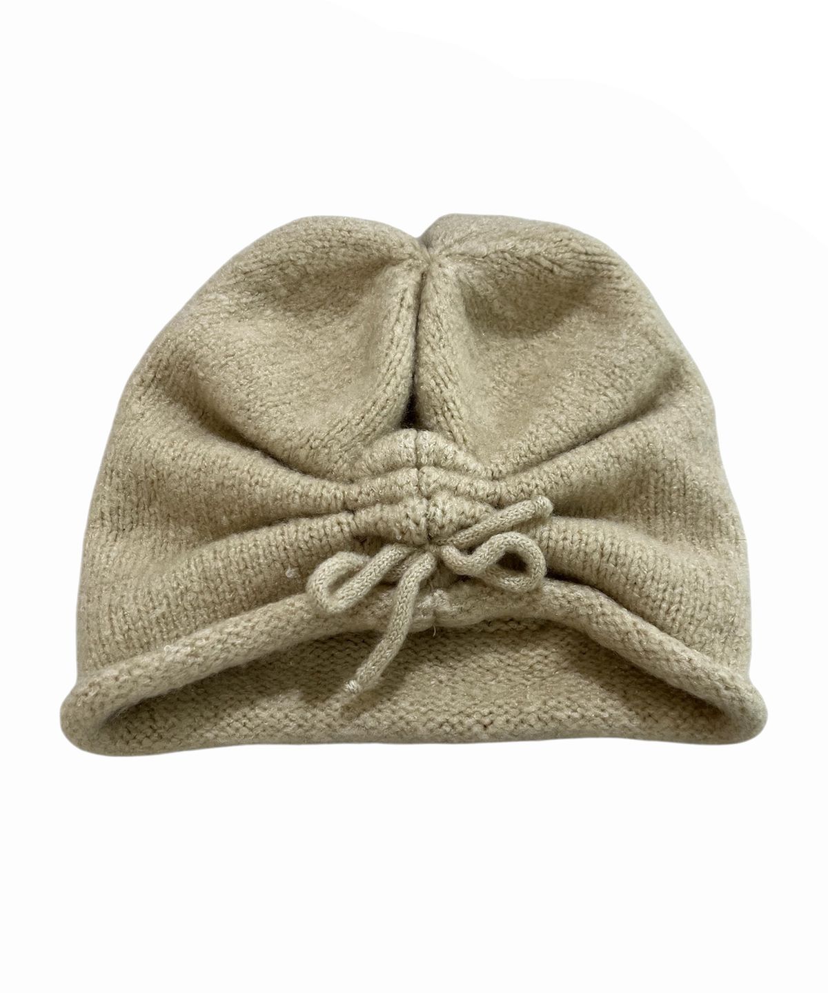스케이터락(SK8ER ROCK) Rolled Back String Beanie ((cream))