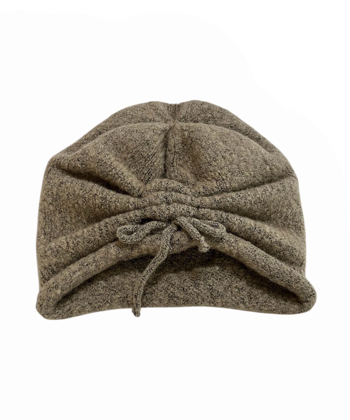 스케이터락(SK8ER ROCK) Rolled Back String Beanie ((beige))