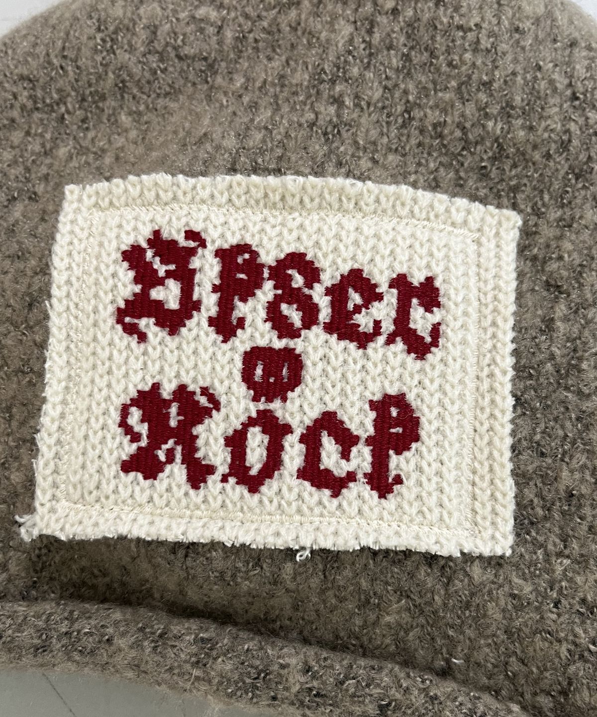 스케이터락(SK8ER ROCK) Rolled Back String Beanie ((beige))