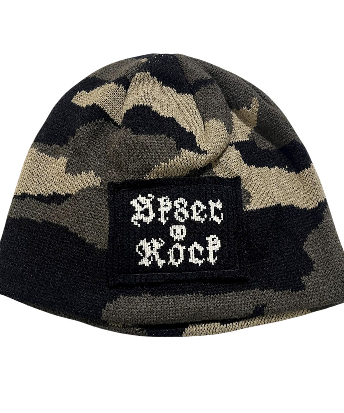 스케이터락(SK8ER ROCK) Camouflage Jacquard Beanie ((multi))