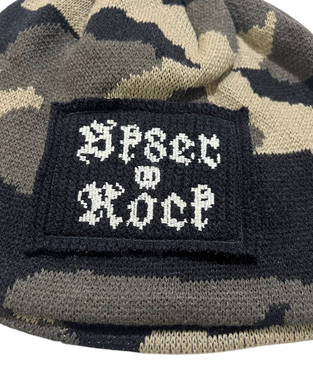 스케이터락(SK8ER ROCK) Camouflage Jacquard Beanie ((multi))