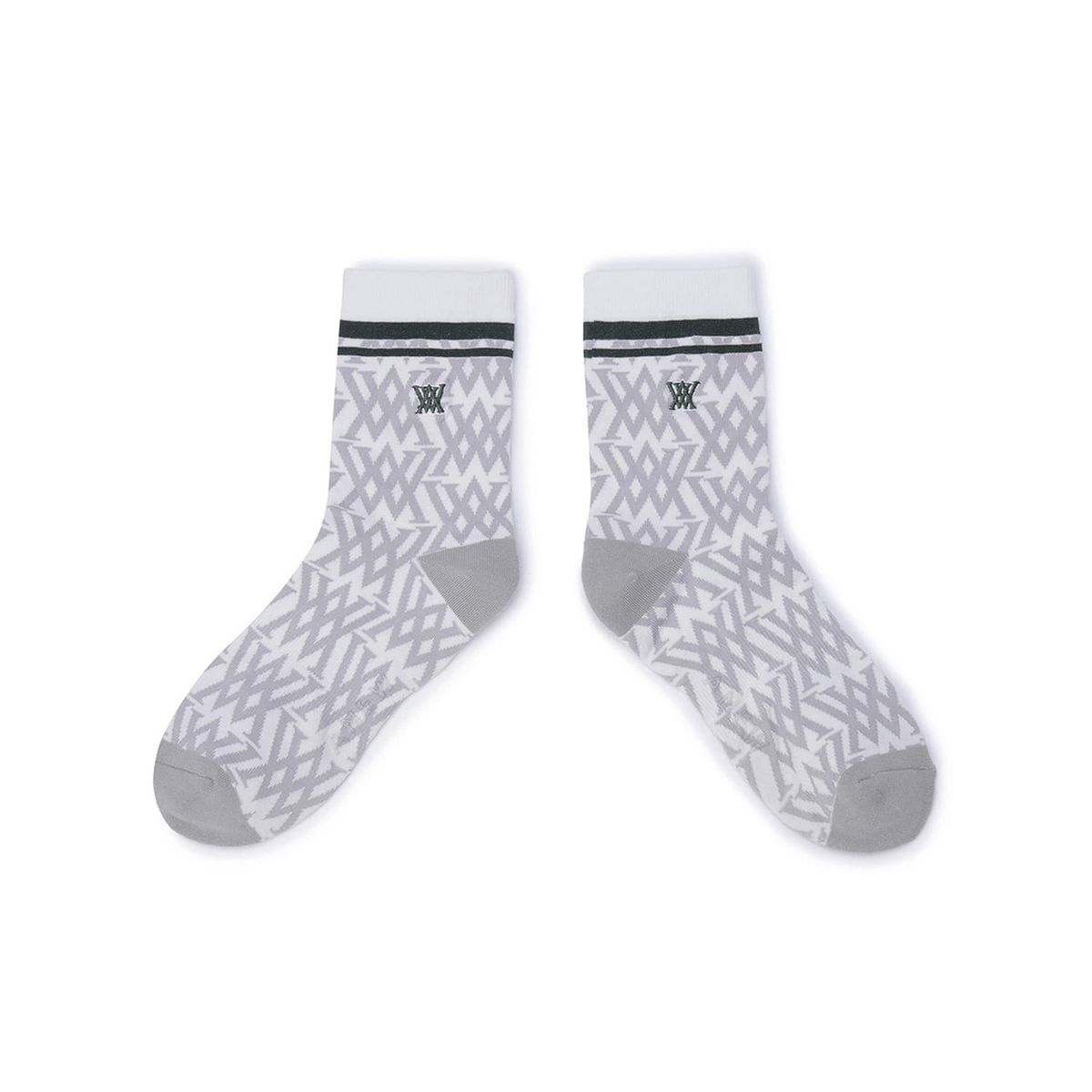 어뉴골프(ANEW GOLF) WOMEN SUIT MEDIUM NECK SOCKS_DG