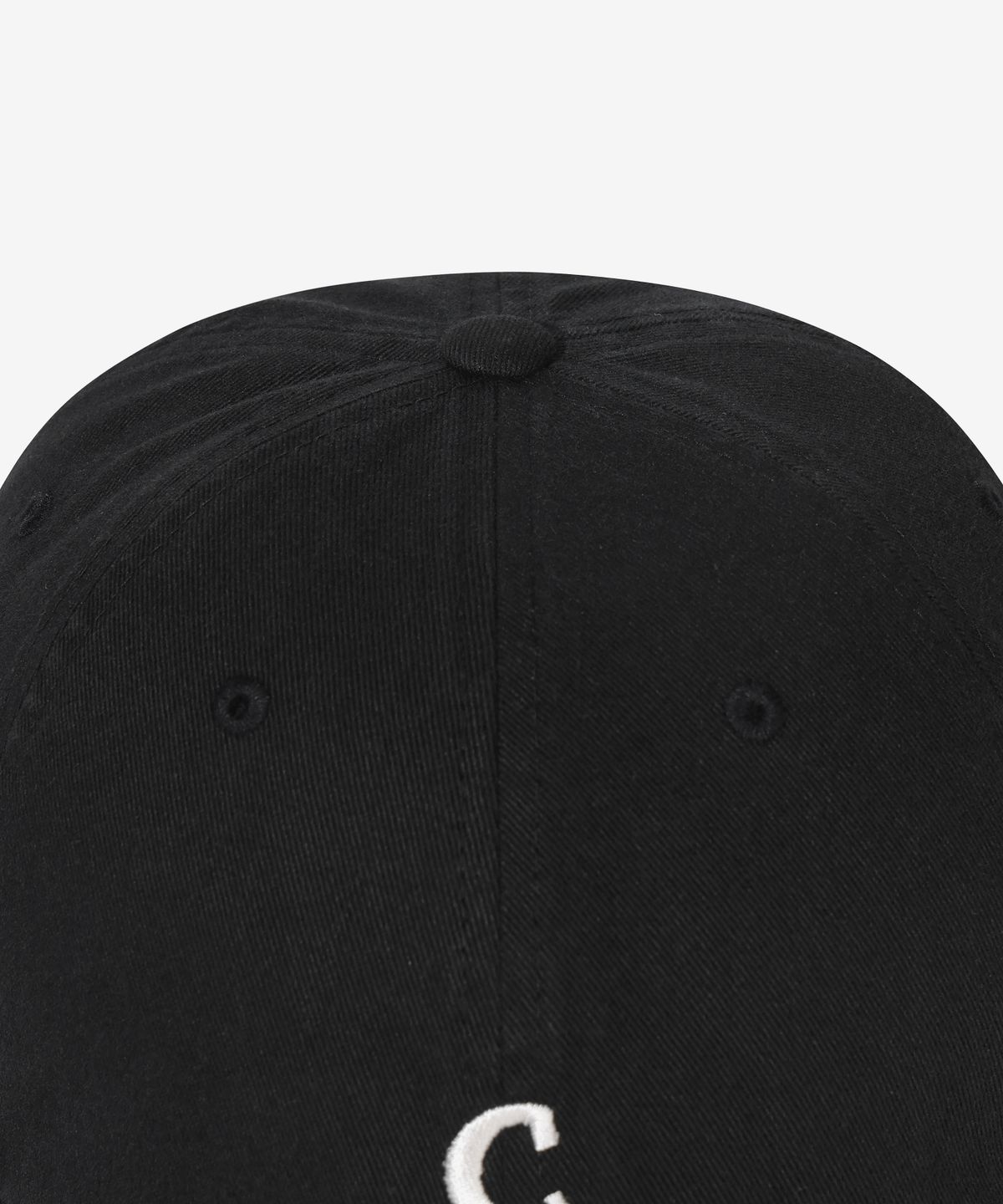 커버낫(COVERNAT) 심볼 로고 코지 핏 볼캡 Black