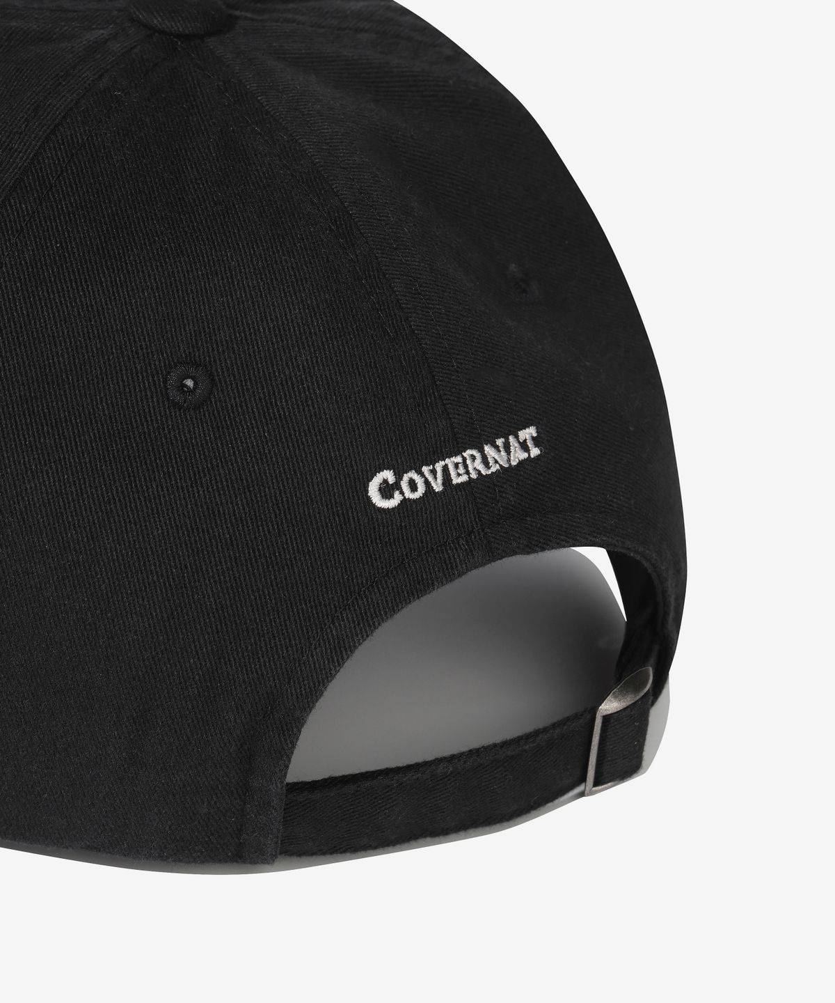 커버낫(COVERNAT) 심볼 로고 코지 핏 볼캡 Black