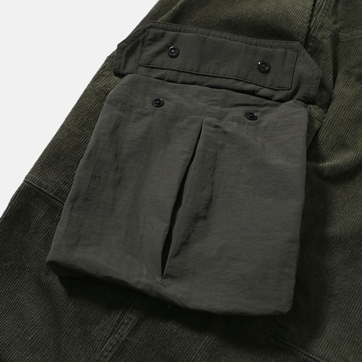 모이프(MOIF) [AW25] PCS COMBAT CORDUROY PANTS / OLIVE