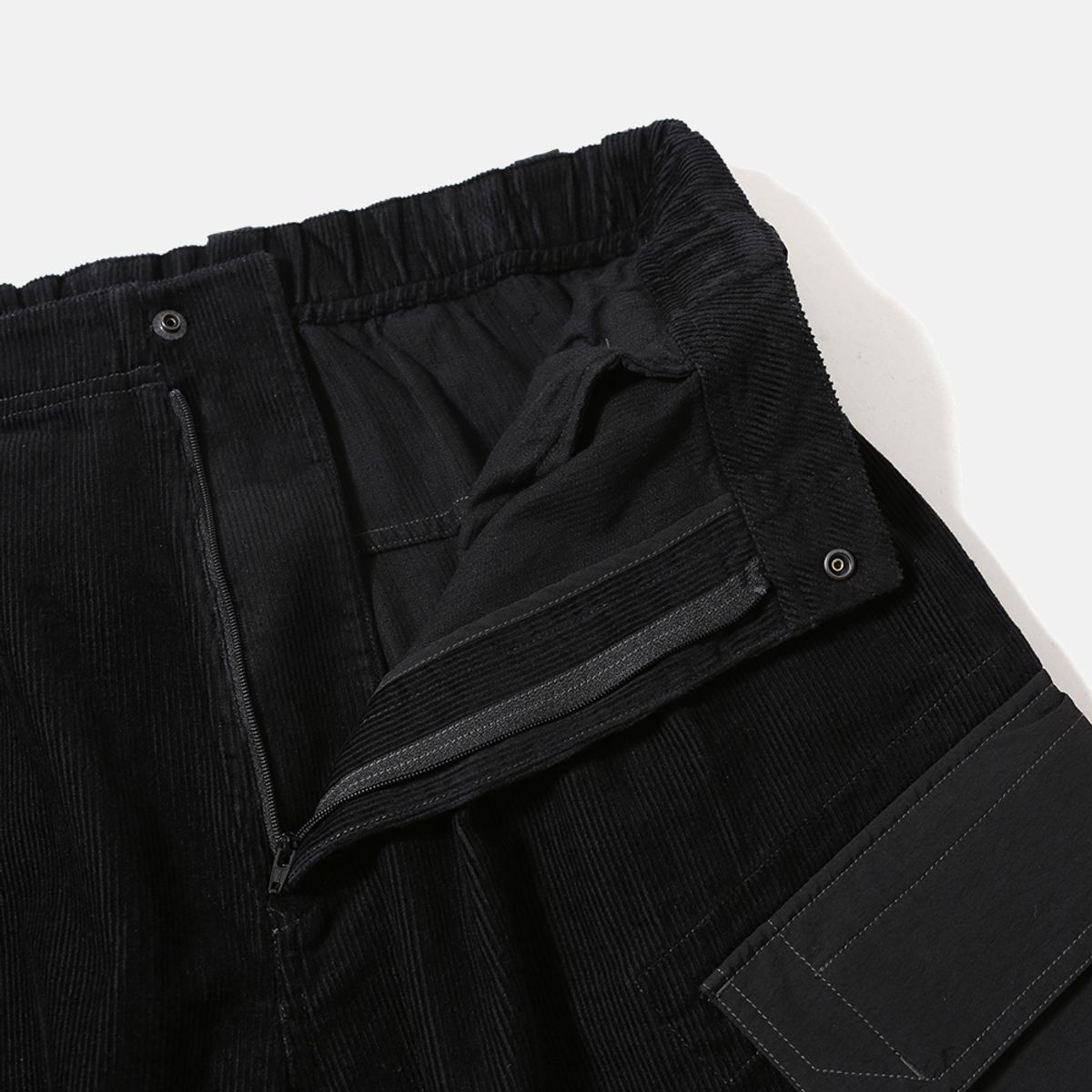 모이프(MOIF) [AW25] PCS COMBAT CORDUROY PANTS / BLACK