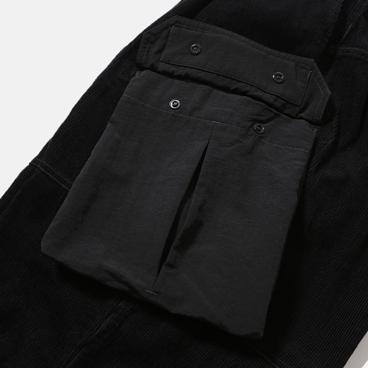 모이프(MOIF) [AW25] PCS COMBAT CORDUROY PANTS / BLACK