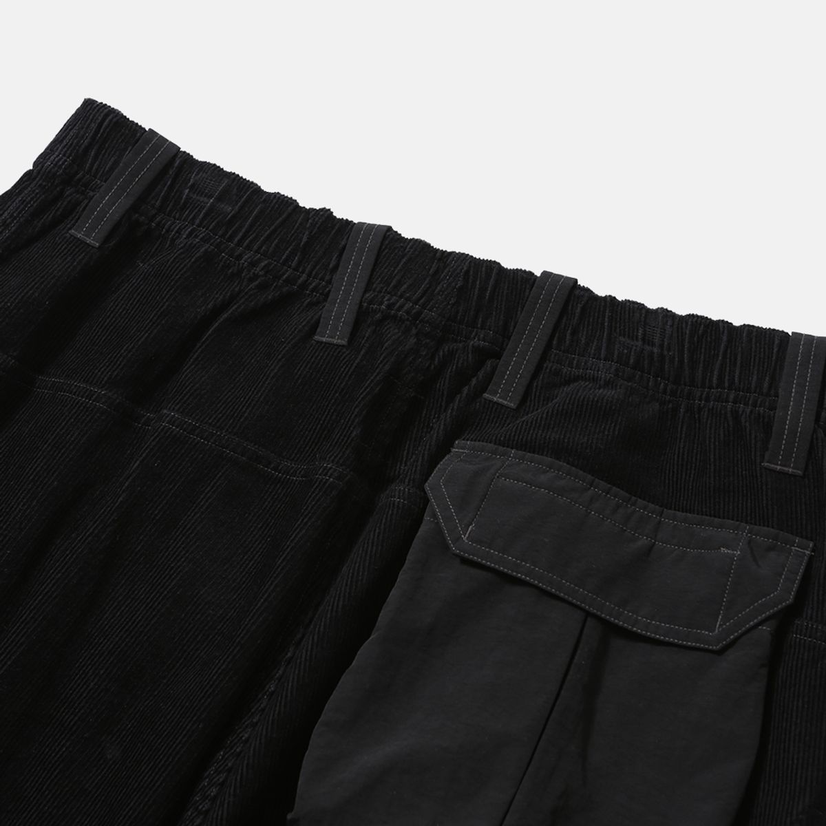모이프(MOIF) [AW25] PCS COMBAT CORDUROY PANTS / BLACK