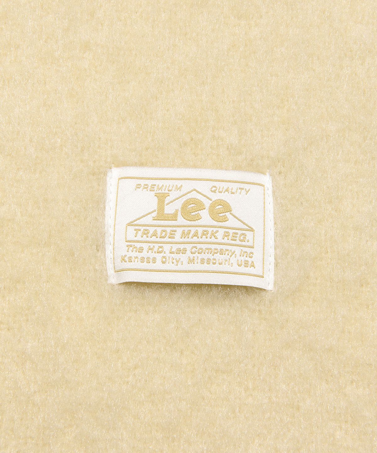 리(LEE) 직조 빅 머플러 버터