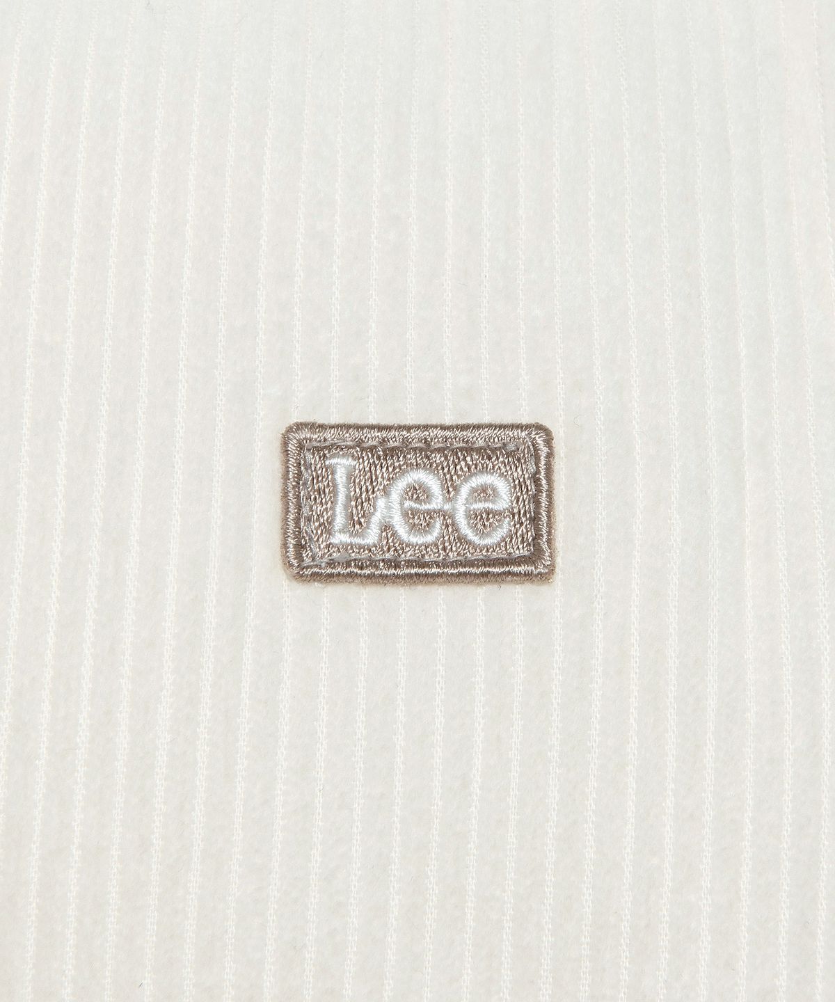 리(LEE) 코듀로이 패딩 자켓 아이보리