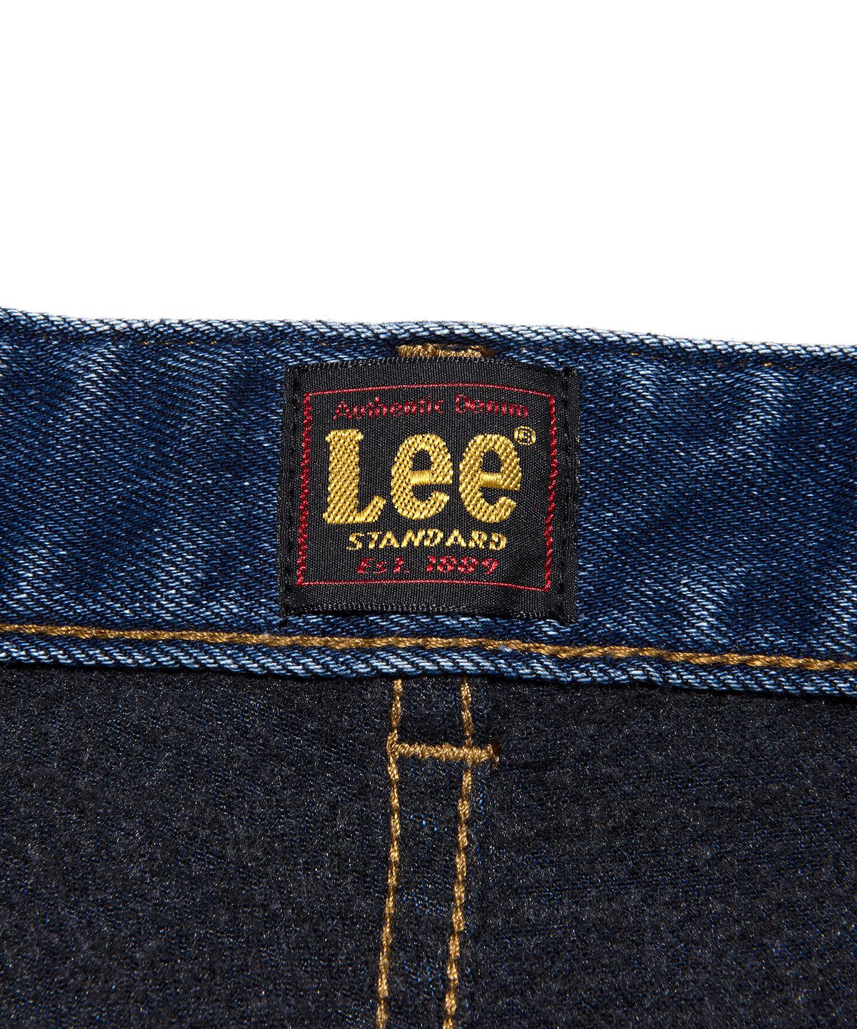 리(LEE) 우먼 스탠다드핏 기모 데님 팬츠 인디고 다크