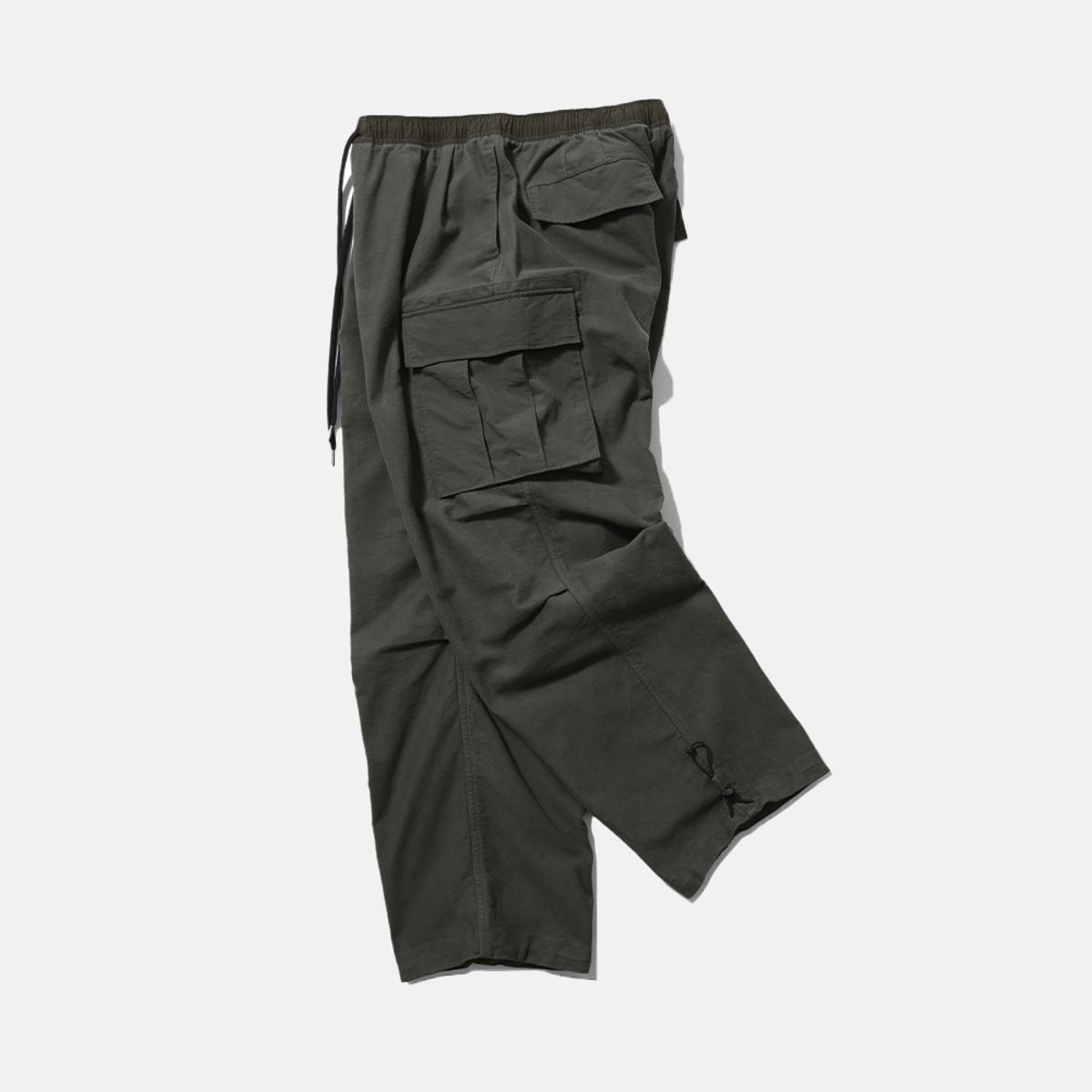 모이프(MOIF) [AW25] OVER MIL 6P BRUSHED PANTS / OLIVE