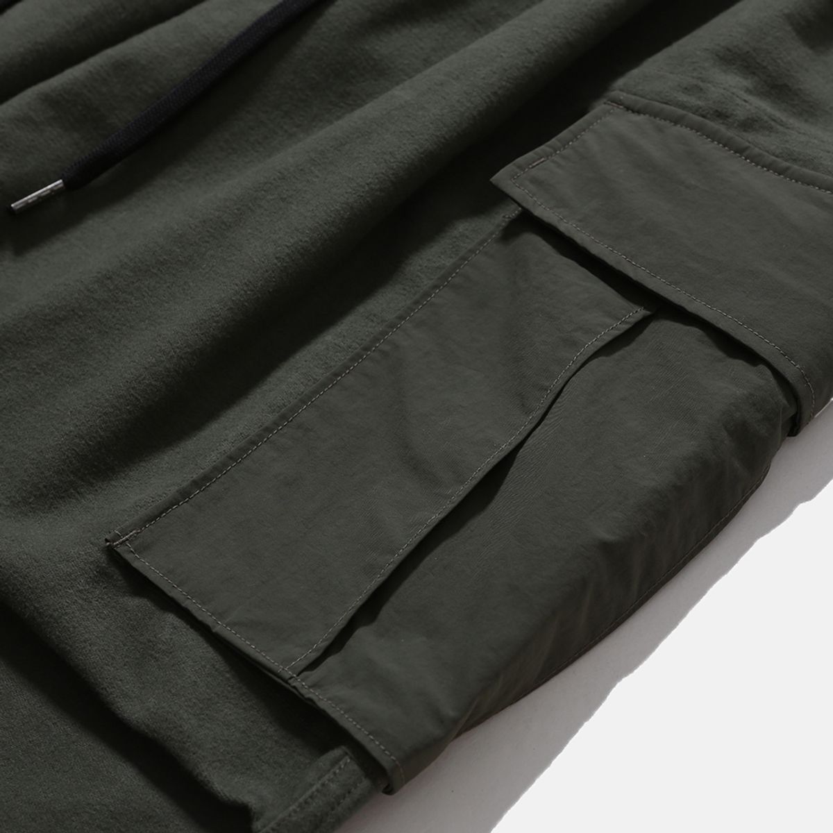 모이프(MOIF) [AW25] OVER MIL 6P BRUSHED PANTS / OLIVE