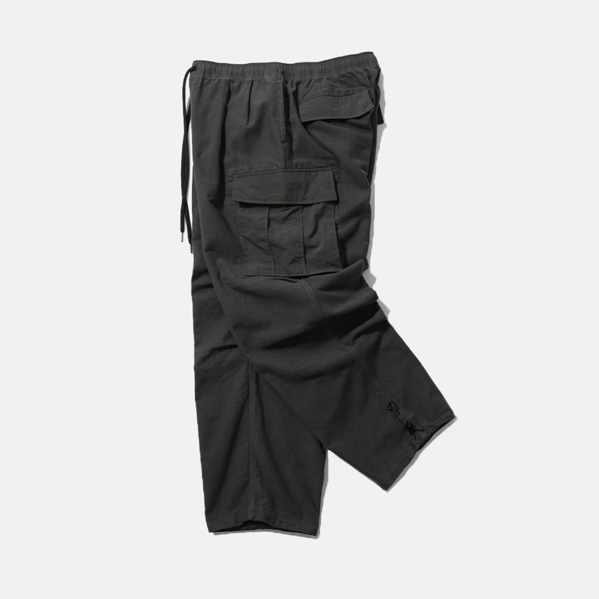 모이프(MOIF) [AW25] OVER MIL 6P BRUSHED PANTS / CHARCOAL