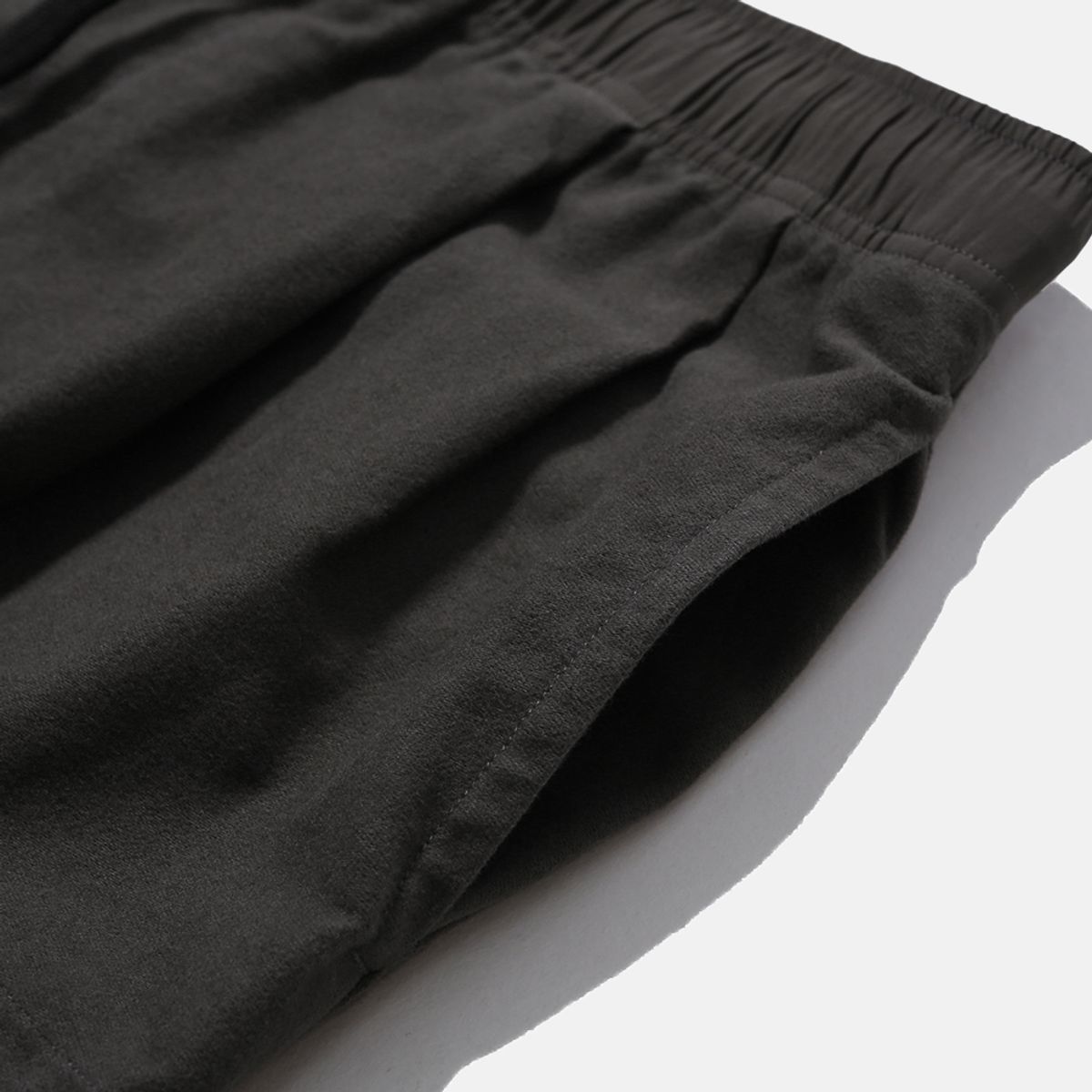 모이프(MOIF) [AW25] OVER MIL 6P BRUSHED PANTS / CHARCOAL
